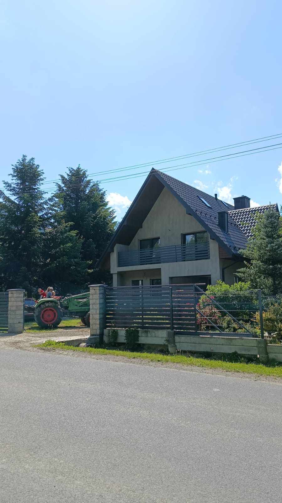 Balustrada czarna z profili